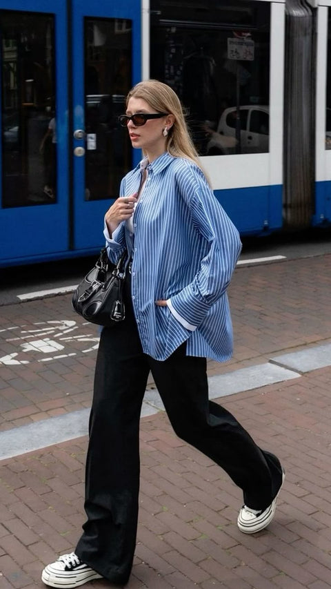 Gợi Ý Mix & Match Áo Sơ Mi Phối Quần Jean Nữ Chuẩn Fashion Blogger Gợi Ý Mix & Match Áo Sơ Mi Phối Quần Jean Nữ Chuẩn Fashion Blogger