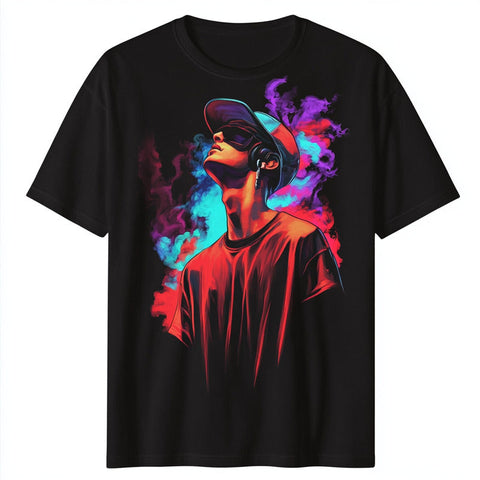 Áo Thun Đen In Hình Phong Cách Streetwear Ai Cũng Săn Đón Áo Thun Đen In Hình Phong Cách Streetwear Ai Cũng Săn Đón