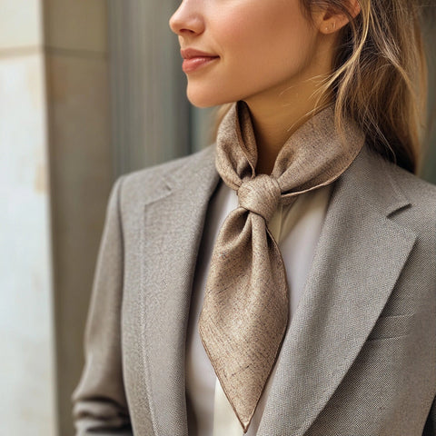 Khăn Lụa Quàng Cổ – Nàng Đã Biết Cách Diện Sao Cho Chuẩn? Khăn Lụa Quàng Cổ – Nàng Đã Biết Cách Diện Sao Cho Chuẩn?