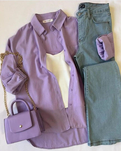 Tím Pastel Phối Với Màu Gì Cho Outfit Vừa Nữ Tính Vừa Trendy? Tím Pastel Phối Với Màu Gì Cho Outfit Vừa Nữ Tính Vừa Trendy?
