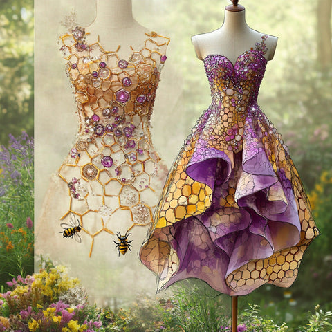 Ý Tưởng Thiết Kế Thời Trang Từ Thiên Nhiên Đẹp Đến Mê Hồn Ý Tưởng Thiết Kế Thời Trang Từ Thiên Nhiên Đẹp Đến Mê Hồn