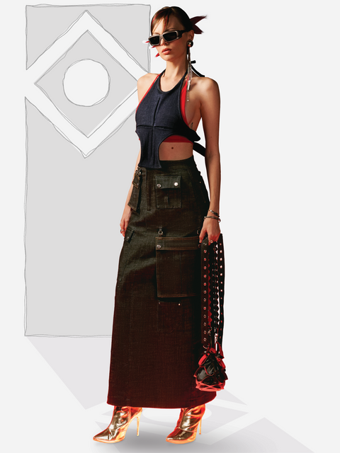 Áo Yếm Jean Hai Mặt Áo Yếm Jean Hai Mặt