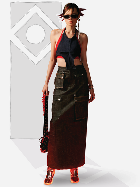 Áo Yếm Jean Hai Mặt Áo Yếm Jean Hai Mặt