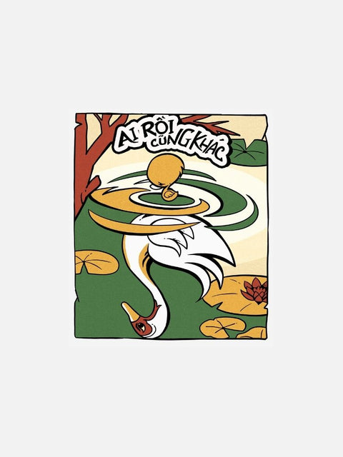 Áo Hoodie Tay Ngắn AR Ngụ Ngôn Việt "Ai Rồi Cũng Khác" Áo Hoodie Tay Ngắn AR Ngụ Ngôn Việt "Ai Rồi Cũng Khác"