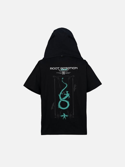 Áo Hoodie Tay Ngắn Oversize AOI Fanart Phản Quang AR Áo Hoodie Tay Ngắn Oversize AOI Fanart Phản Quang AR