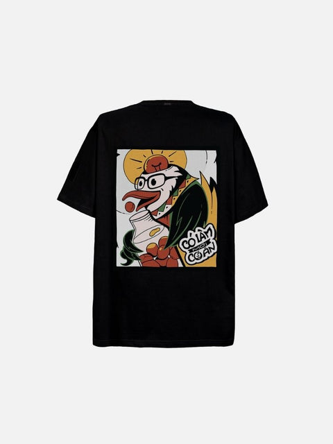 Áo Thun AR Ngụ Ngôn Việt "Có Làm Thì Mới Có Ăn" Oversize Áo Thun AR Ngụ Ngôn Việt "Có Làm Thì Mới Có Ăn" Oversize