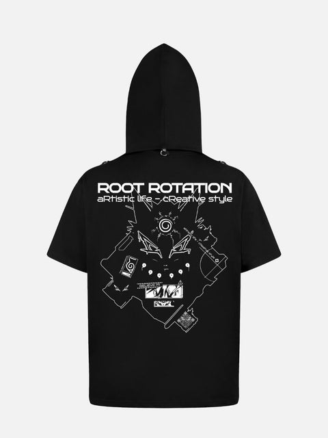 Áo Thun Hoodie Ngắn Tay Thực Tế Ảo Phản Quang Oversize Kyuubi Naruto Fanart Áo Thun Hoodie Ngắn Tay Thực Tế Ảo Phản Quang Oversize Kyuubi Naruto Fanart