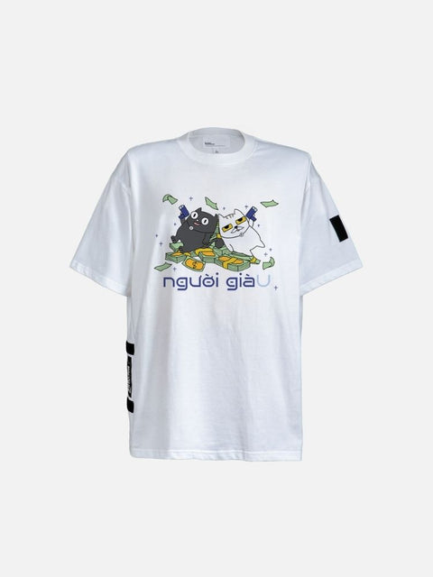 Áo Thun Oversize AR - Người Già(u) Áo Thun Oversize AR - Người Già(u)