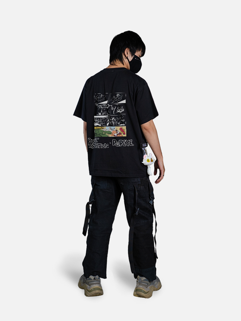 Áo Thun Oversize AR Popeyes Scrap Iron Áo Thun Oversize AR Popeyes Scrap Iron