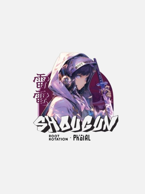 Áo Thun Oversize AR Raiden Shogun In Phản Quang Áo Thun Oversize AR Raiden Shogun In Phản Quang