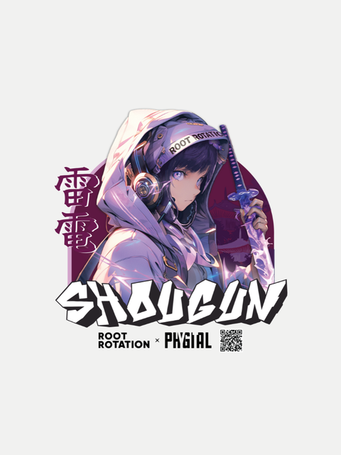 Áo Thun Oversize AR Raiden Shogun In Phản Quang Áo Thun Oversize AR Raiden Shogun In Phản Quang