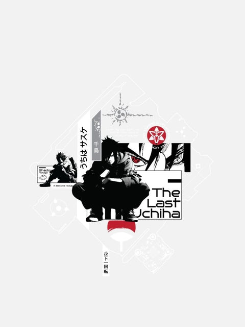 Áo Thun Oversize Sasuke Fanart Phản Quang AR Áo Thun Oversize Sasuke Fanart Phản Quang AR