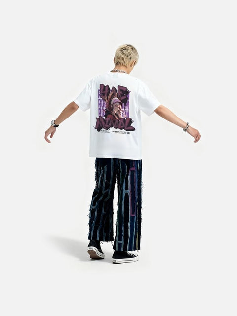 Áo Thun Oversize Yae Miko Fanart Phản Quang Áo Thun Oversize Yae Miko Fanart Phản Quang