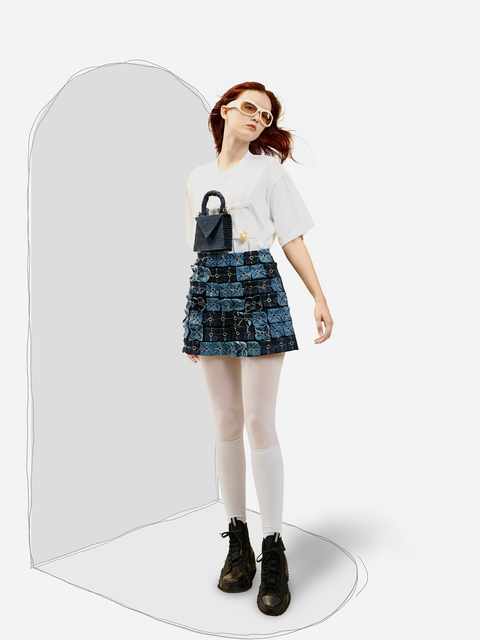 Chân Váy Hoa Origami Chân Váy Hoa Origami