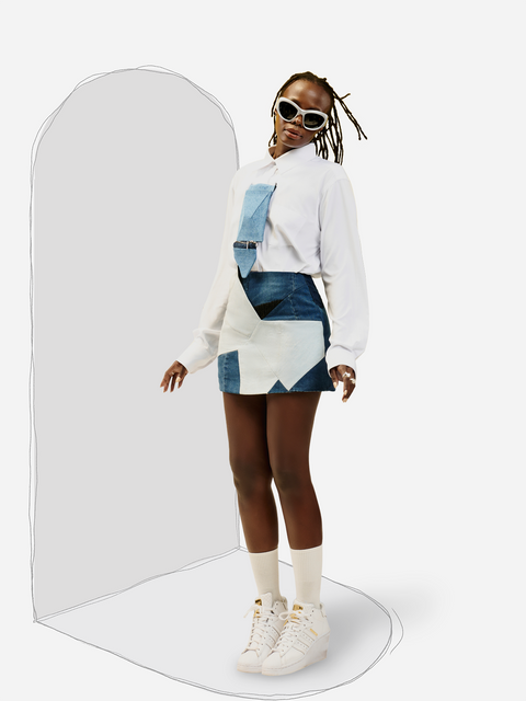 Áo Sơ Mi Nữ Bamboo Origami Áo Sơ Mi Nữ Bamboo Origami