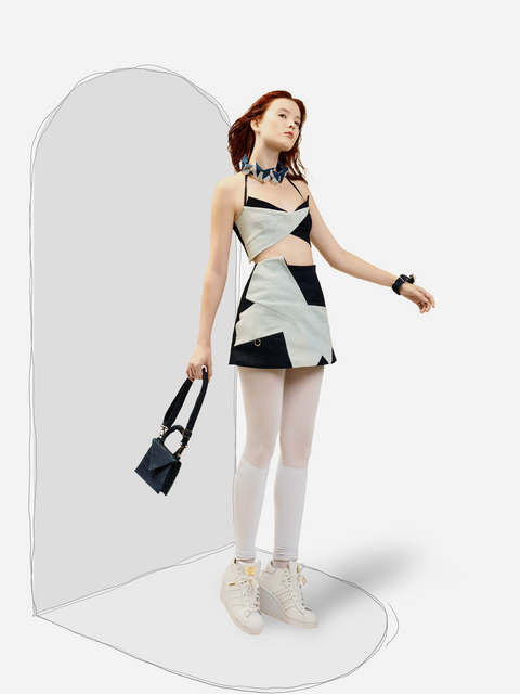 Áo Croptop Hai Dây Butterfly Origami Áo Croptop Hai Dây Butterfly Origami