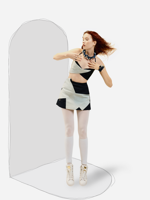 Áo Croptop Hai Dây Butterfly Origami Áo Croptop Hai Dây Butterfly Origami