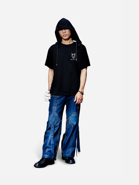 Áo Thun Hoodie Ngắn Tay Thực Tế Ảo Phản Quang Oversize Kyuubi Naruto Fanart Áo Thun Hoodie Ngắn Tay Thực Tế Ảo Phản Quang Oversize Kyuubi Naruto Fanart