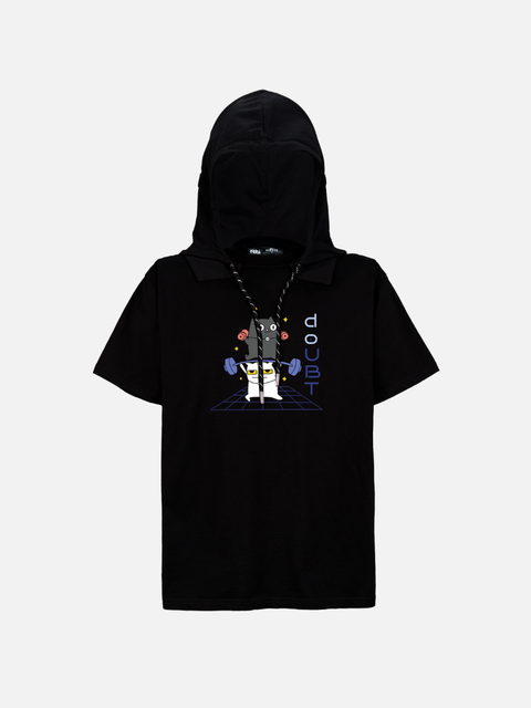 Áo Hoodie Tay Ngắn AR - Do(ubt) Áo Hoodie Tay Ngắn AR - Do(ubt)