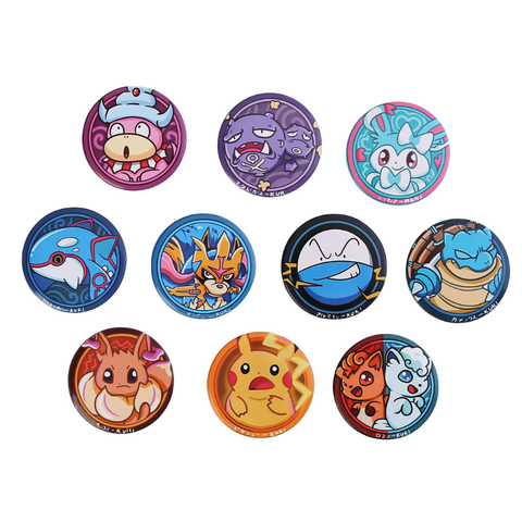 Huy Hiệu Cài Áo Hoạt Hình Pokemon Bằng Sắt Tây Trang Trí Balo Túi Xách Huy Hiệu Cài Áo Hoạt Hình Pokemon Bằng Sắt Tây Trang Trí Balo Túi Xách