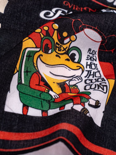 Khăn Cotton Unisex Cổ Tích Việt Nam 55 x 55 cm Khăn Cotton Unisex Cổ Tích Việt Nam 55 x 55 cm