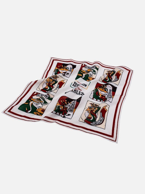 Khăn Cotton Unisex Cổ Tích Việt Nam 55 x 55 cm Khăn Cotton Unisex Cổ Tích Việt Nam 55 x 55 cm