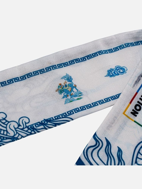 Khăn Lụa Twilly Tứ Linh Cho Nữ Hoạ Tiết Lân, 5 x 85 cm Khăn Lụa Twilly Tứ Linh Cho Nữ Hoạ Tiết Lân, 5 x 85 cm