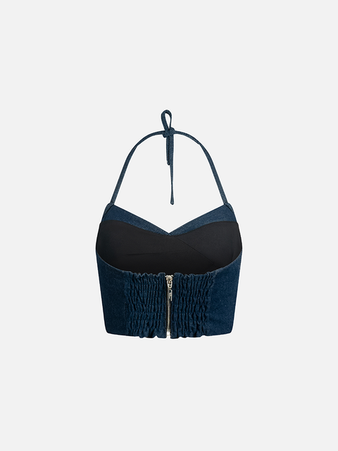 Áo Croptop Hai Dây Butterfly Origami Áo Croptop Hai Dây Butterfly Origami