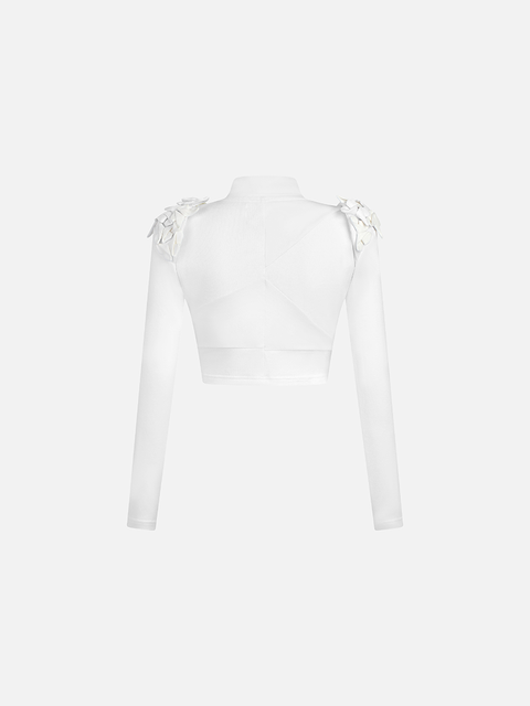 Áo Croptop Tay Dài Butterfly Origami Áo Croptop Tay Dài Butterfly Origami