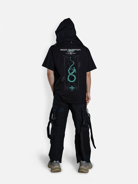 Áo Hoodie Tay Ngắn Oversize AOI Fanart Phản Quang AR Áo Hoodie Tay Ngắn Oversize AOI Fanart Phản Quang AR