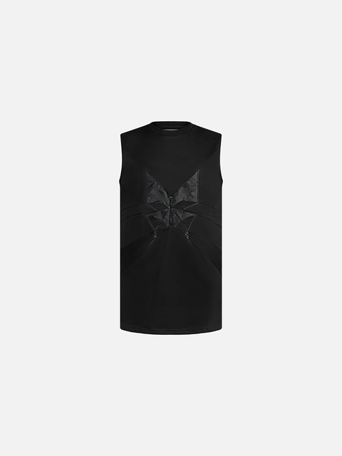 Áo Tanktop Họa Tiết Origami Butterfly Áo Tanktop Họa Tiết Origami Butterfly