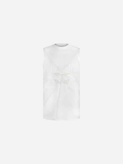 Áo Tanktop Họa Tiết Origami Butterfly Áo Tanktop Họa Tiết Origami Butterfly