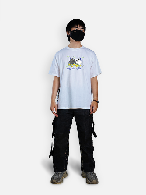 Áo Thun Oversize AR - Người Già(u) Áo Thun Oversize AR - Người Già(u)