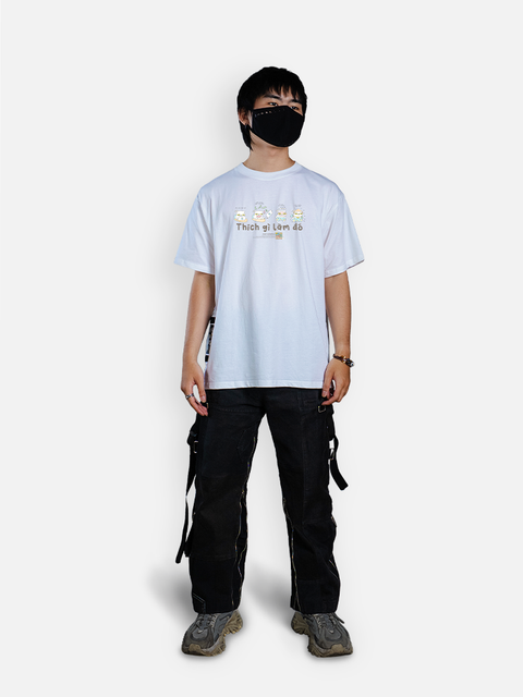 Áo Thun Oversize AR - Mèo Làm Gì? Áo Thun Oversize AR - Mèo Làm Gì?