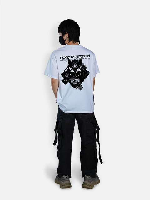 Áo Thun Oversize Kyuubi Naruto Fanart Phản Quang AR Áo Thun Oversize Kyuubi Naruto Fanart Phản Quang AR