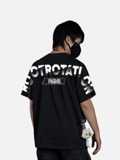 Áo thun Oversize Root Rotation Phygital Logo Áo thun Oversize Root Rotation Phygital Logo