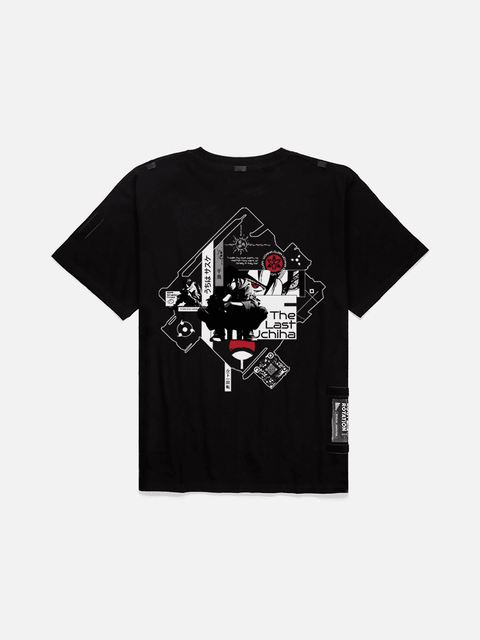 Áo Thun Oversize Sasuke Fanart Phản Quang AR Áo Thun Oversize Sasuke Fanart Phản Quang AR