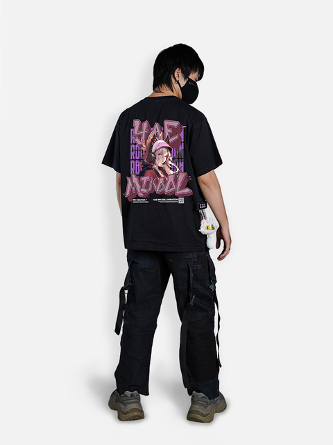 Áo Thun Oversize Yae Miko Fanart Phản Quang Áo Thun Oversize Yae Miko Fanart Phản Quang