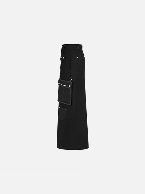 Chân Váy Dài The Pocket Denim Chân Váy Dài The Pocket Denim