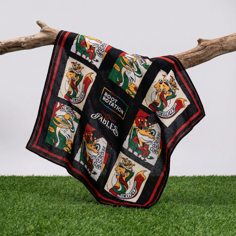 Khăn Cotton Unisex Cổ Tích Việt Nam 55 x 55 cm Khăn Cotton Unisex Cổ Tích Việt Nam 55 x 55 cm