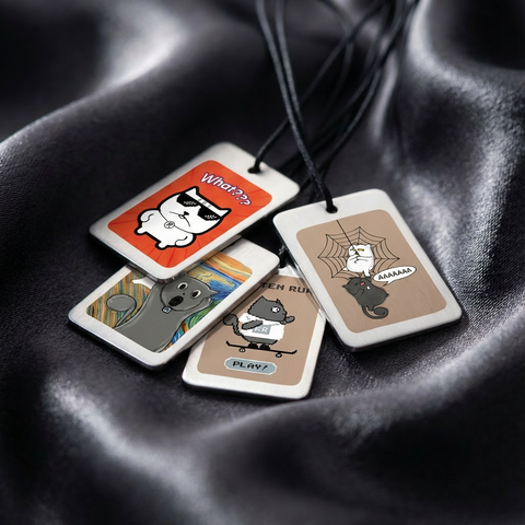 Mặt Dây Chuyền Thép Không Gỉ Công Nghệ Thực Tế Ảo Mặt Dây Chuyền Thép Không Gỉ Công Nghệ Thực Tế Ảo