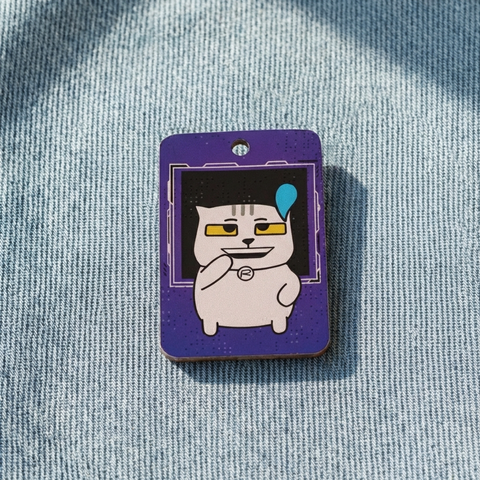 Ghim Cài Tích Hợp NFC AR - Set 18 Emoji Ruto Kaiten Ghim Cài Tích Hợp NFC AR - Set 18 Emoji Ruto Kaiten