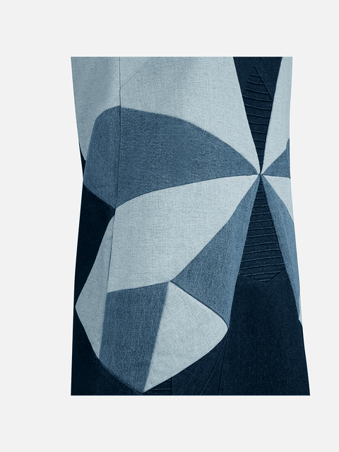 Váy Denim Butterfly Origami Váy Denim Butterfly Origami