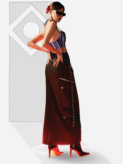 Áo Yếm Croptop The Grecian