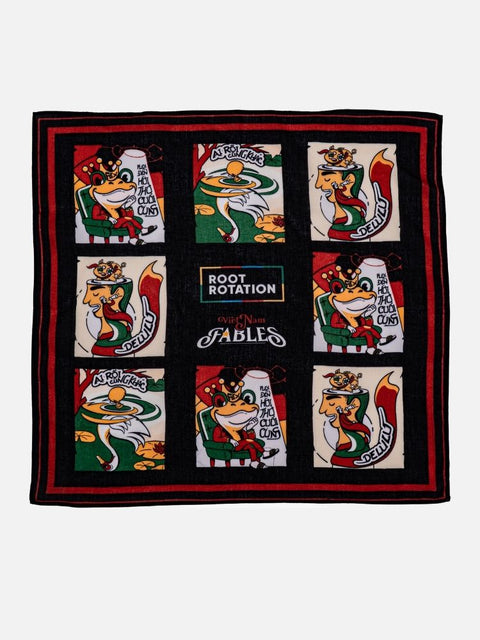 Vietnamese Fairy Tale Unisex Cotton Towel 55 x 55 cm