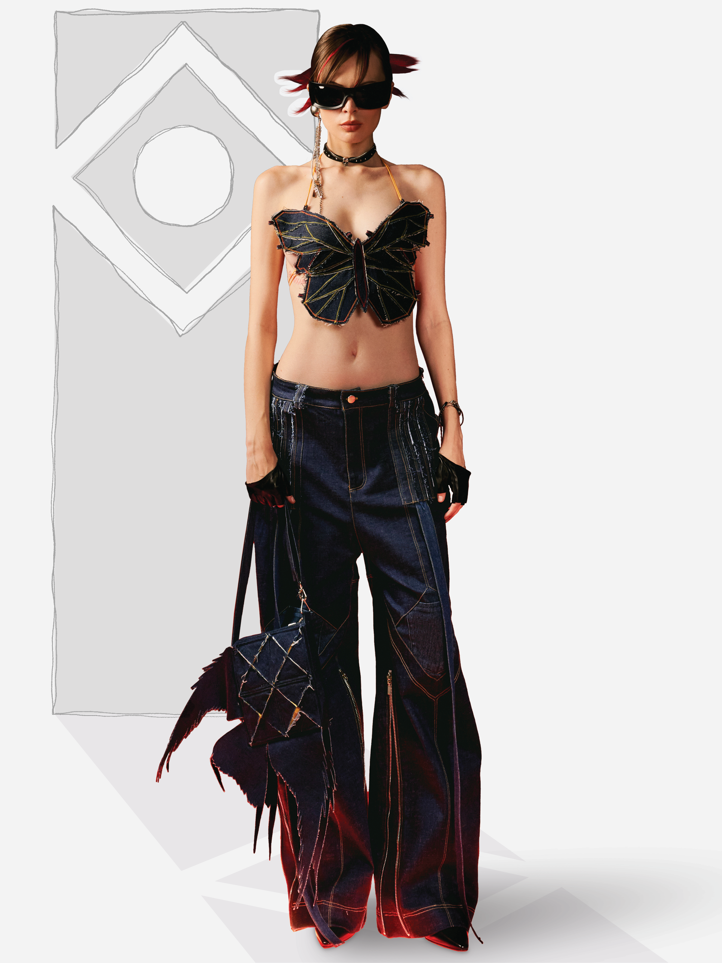 Áo Yếm Hở Lưng Butterfly