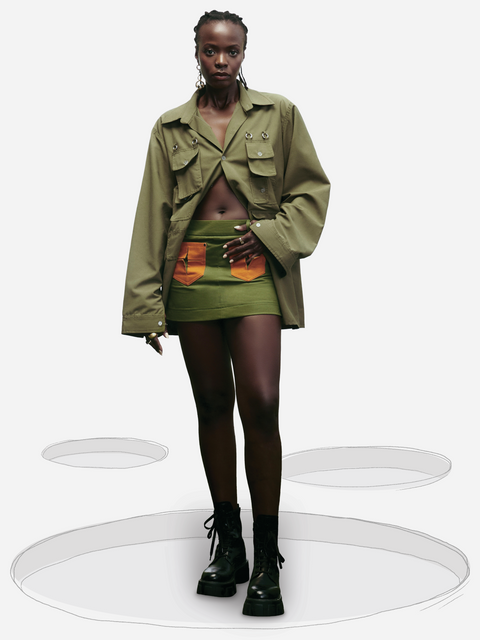 Áo Sơ Mi Utility Pocket