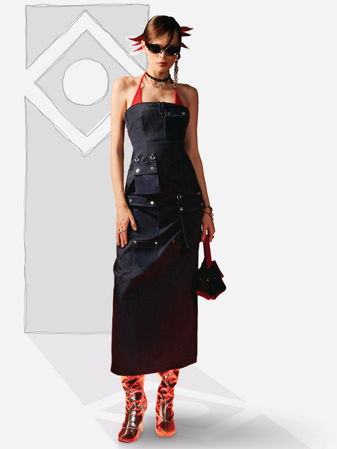 Đầm Ôm Body Dài The Pocket