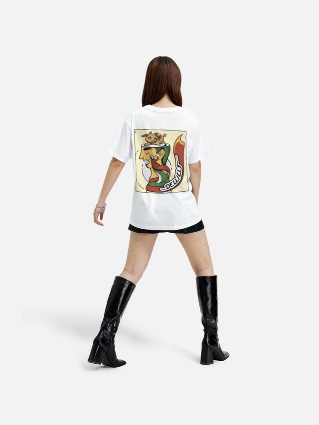 Áo Thun AR Ngụ Ngôn Việt "Delulu" Oversize