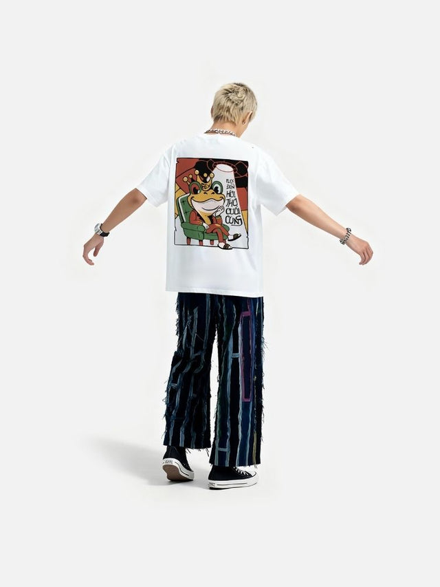 Áo Thun AR Ngụ Ngôn Việt "Flex Đến Hơi Thở Cuối Cùng" Oversize